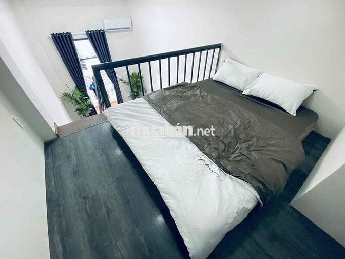 CHO THUÊ CHDV BAN CÔNG NGAY BÙI ĐÌNH TUÝ GIÁ SIÊU RẺ FULL NỘI THẤT