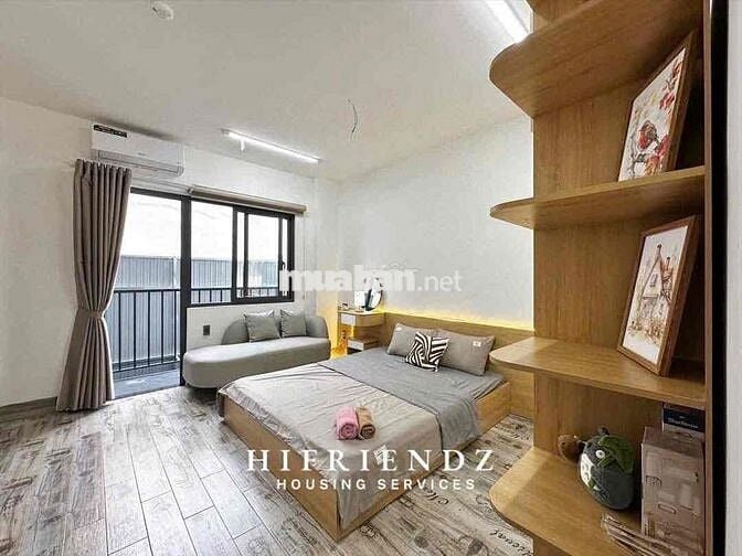 cho thuê studio ban công,full nt,mg,gần lotte,rmit,tdtu dễ qua q1,4,8