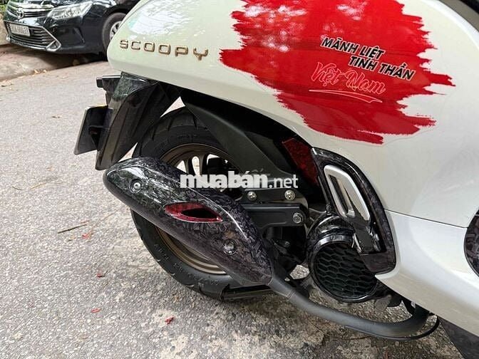 Honda Scoopy 2025 Trắng 5000km cực kỳ là mới