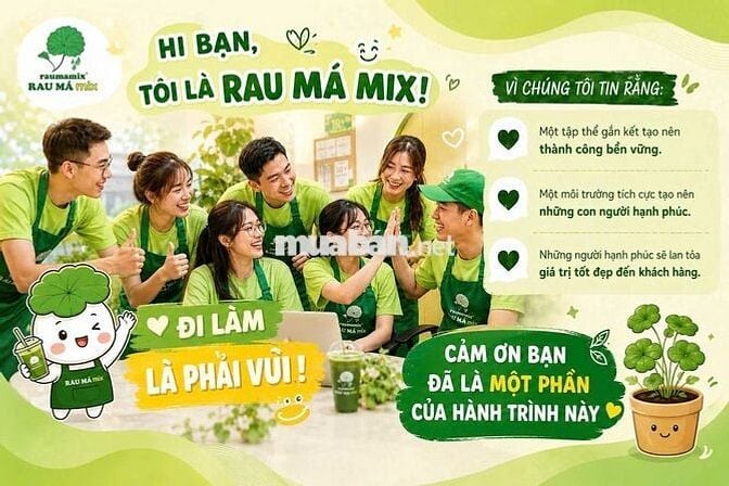 Nhân viên Part - time/ Bình Dương