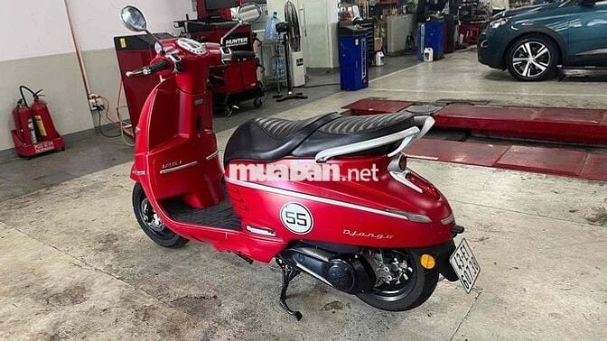 Peugeot Django 125i Đỏ Cổ điển