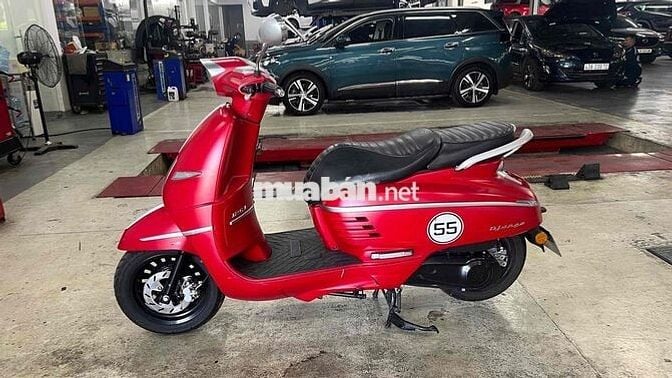 Peugeot Django 125i Đỏ Cổ điển