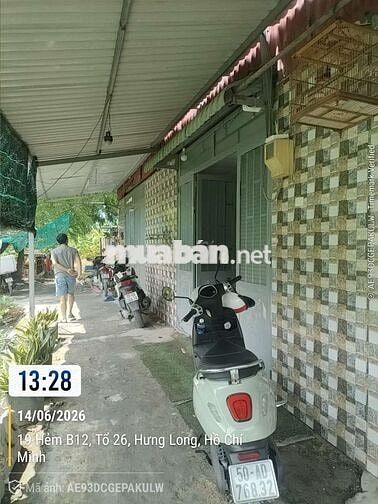 BÁN NHÀ HƯNG LONG - BÌNH CHÁNH GIÁ RẺ 380 TRIỆU CÒN THƯƠNG LƯỢNG