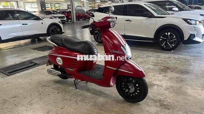 Peugeot Django 125i Đỏ Cổ điển