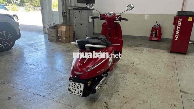 Peugeot Django 125i Đỏ Cổ điển