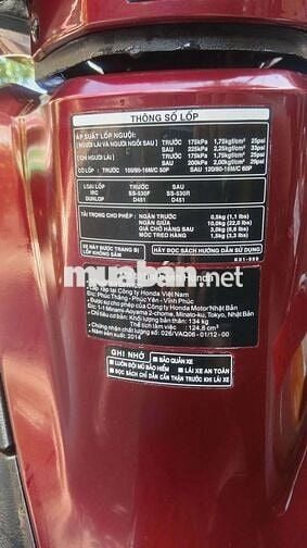 Honda SH 125 2014 màu Đỏ