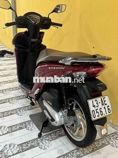 Honda Vision 2025 Cao Cấp màu Đỏ
