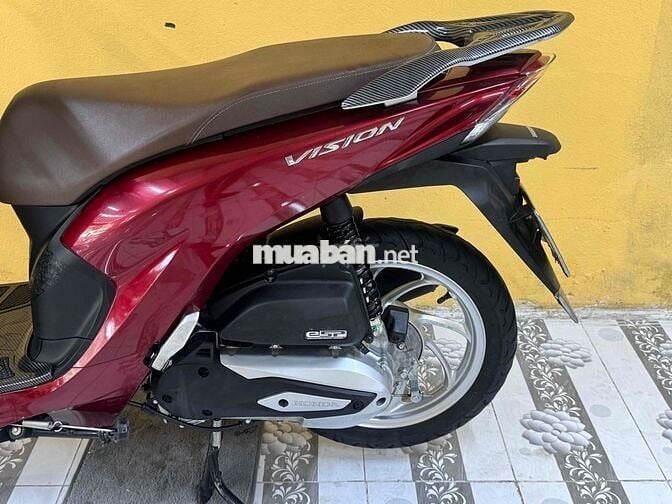 Honda Vision 2025 Cao Cấp màu Đỏ