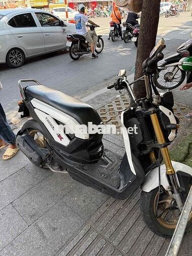 Honda Zoomer X Trắng Xăng
