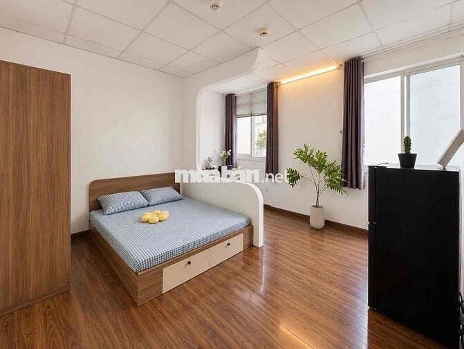 Phòng Studio rộng 30m2 full nội thất gần toà nhà Viettel quận 3