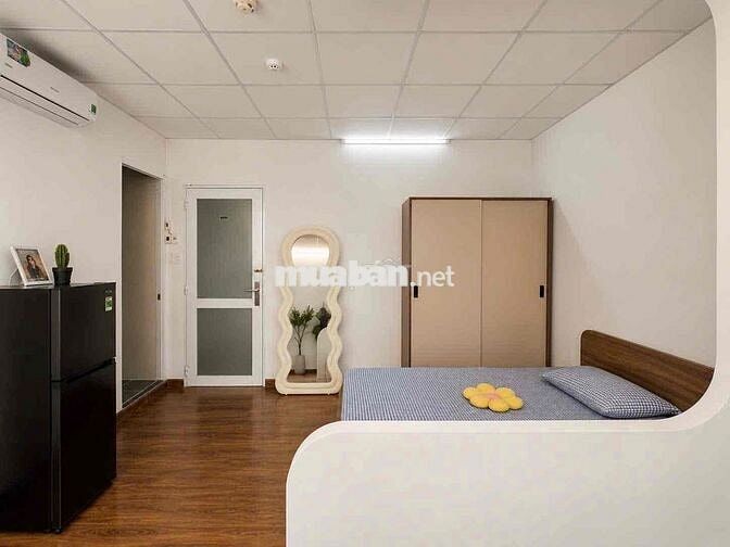 Phòng Studio rộng 30m2 full nội thất gần toà nhà Viettel quận 3