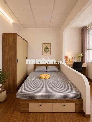 Phòng Studio rộng 30m2 full nội thất gần toà nhà Viettel quận 3