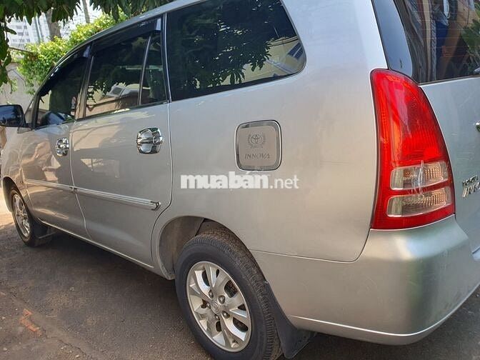 Toyota Innova G 2007 Sàn Bạc