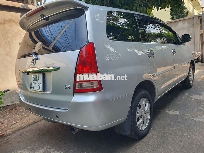 Toyota Innova G 2007 Sàn Bạc