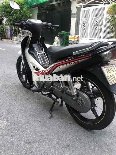 Yamaha Sirius Trắng Đen Đỏ Thắng đĩa Bánh mâm