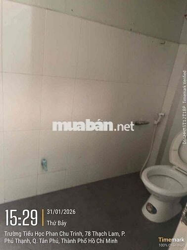Cho thuê MT 212 Thạch Lam, P Phú Thạnh, Q Tân Phú - 4x19 - 15tr