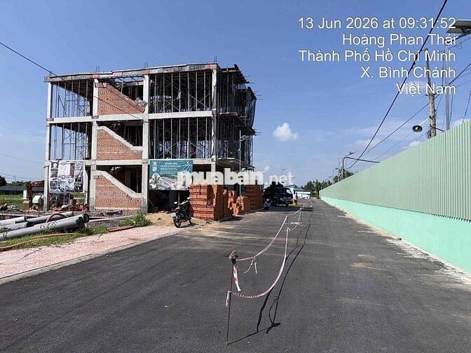 CHÍNH CHỦ BÁN ĐẤT MT HOÀNG PHAN THÁI, GẦN CHỢ BÌNH CHÁNH, SHR, THỔ CƯ
