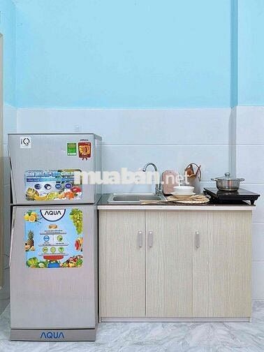 TRỐNG SẴN STUDIO FULL NỘI THẤT 1 NGƯỜI - GẦN ĐH VĂN HIẾN - ĐẦM SEN.