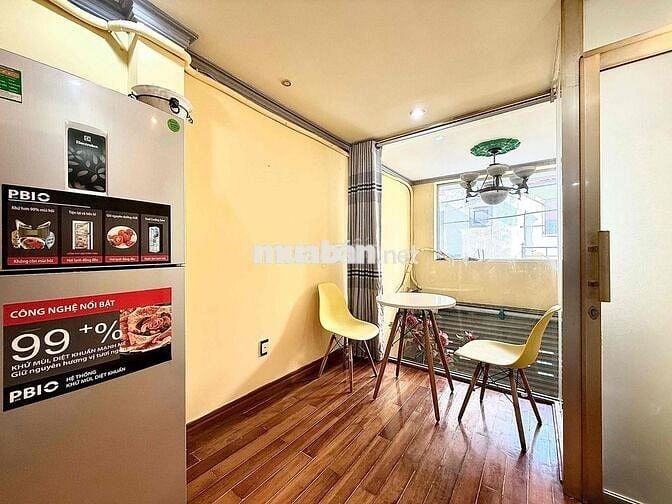 CHO THUÊ CĂN 1PN NGUYÊN TẦNG LẦU 50M2_BANCÔNG_MGR_GẦN VIETTEL TOWER Q3