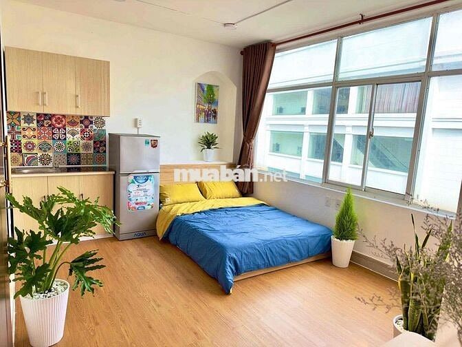 Studio cho thuê mặt tiền Trần Hưng Đạo q5, thang máy, giữ phòng đầu t7