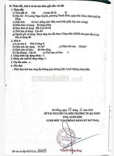 44 LƯƠNG NGỌC QUYẾN , MT CHỢ ĐỐNG ĐA