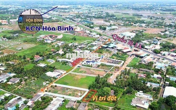 🌈 107m thổ ấp 4 Nhựt Chánh. QL1A vào chỉ 300m. xe hơi