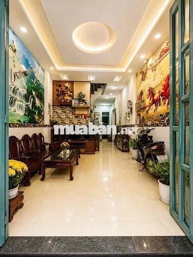 Bán gấp Nhà đẹp Hương Lộ 2 BTân, 56m2, 2 tầng, hẻm xe hơi tránh 6M, 5t