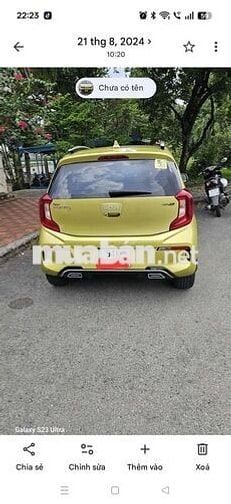 KIA Morning GT Line 2022 Vàng chanh