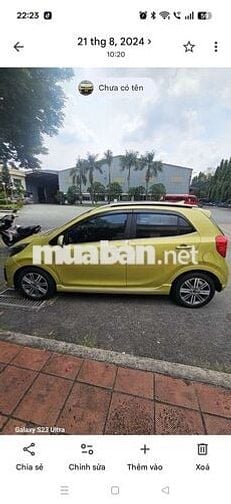 KIA Morning GT Line 2022 Vàng chanh