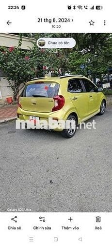 KIA Morning GT Line 2022 Vàng chanh