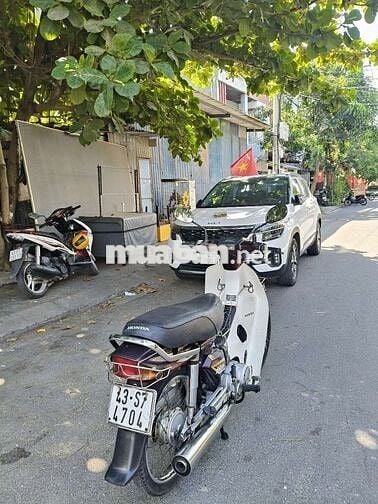 Honda Dream Việt Trắng Nâu Nguyên bản