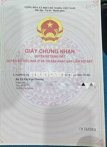 Chính chủ cần bán đất Tân Thạnh Đông (Gia hạn sử dụng đất tới 2075)