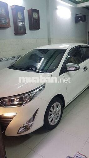 Toyota Vios 2019 Số tự động 10300 km Trắng