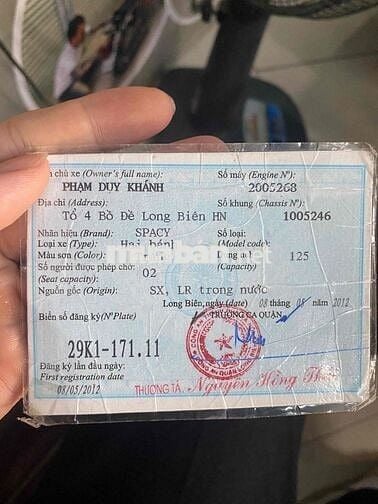 Honda Spacy 125 2012 Trắng