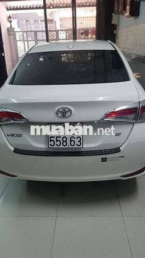 Toyota Vios 2019 Số tự động 10300 km Trắng