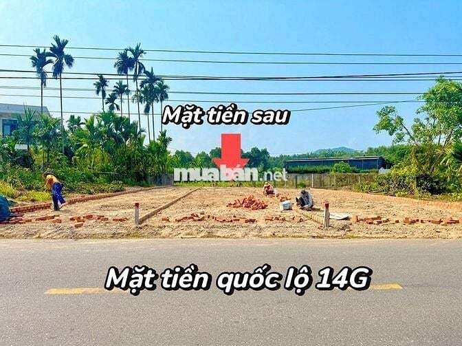 MẶT TIỀN QUỐC LỘ 14G - GIÁ NHỈNH 1TY4 - SẴN SỔ