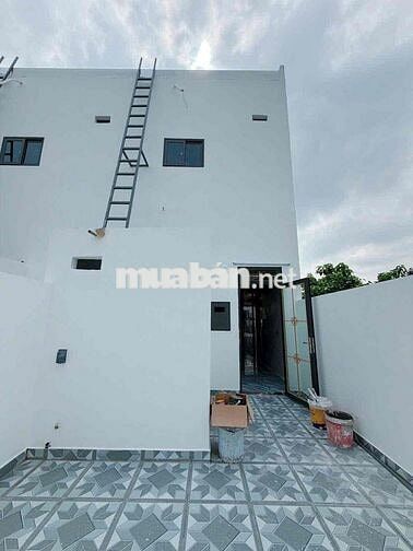 nhà mới xây tân kim QL50 gần bình chánh mặt tiền