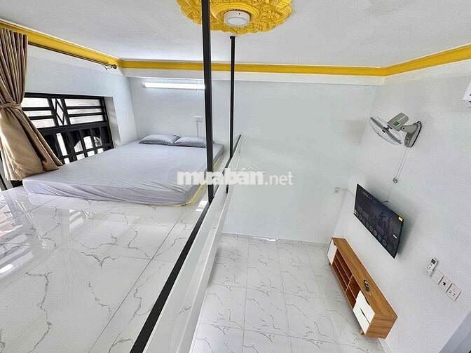 Căn hộ Duplex Mới 100% | 40m2, Full nội thất | Ngã tư Bảy Hiền