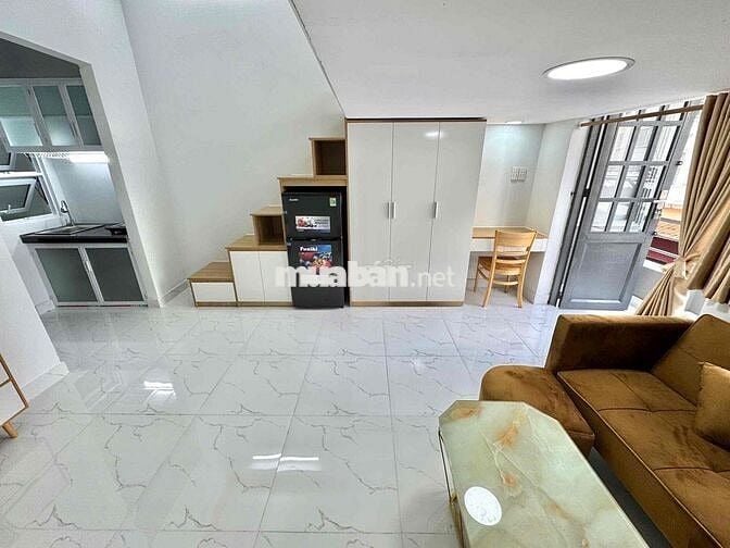 Căn hộ Duplex Mới 100% | 40m2, Full nội thất | Ngã tư Bảy Hiền