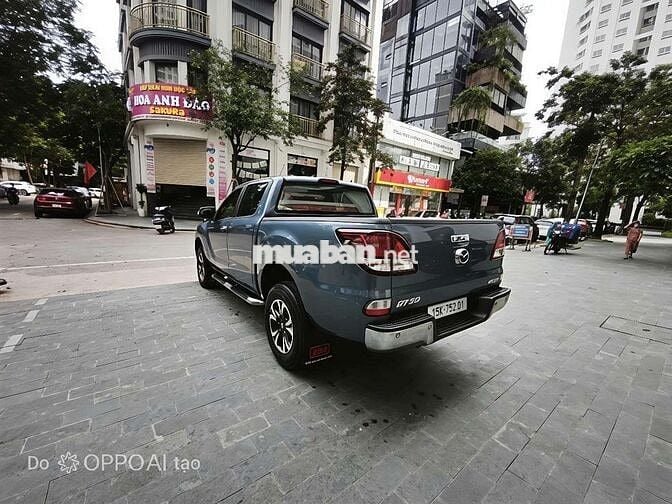 Mazda BT-50 2016 2 cầu full Xám xanh