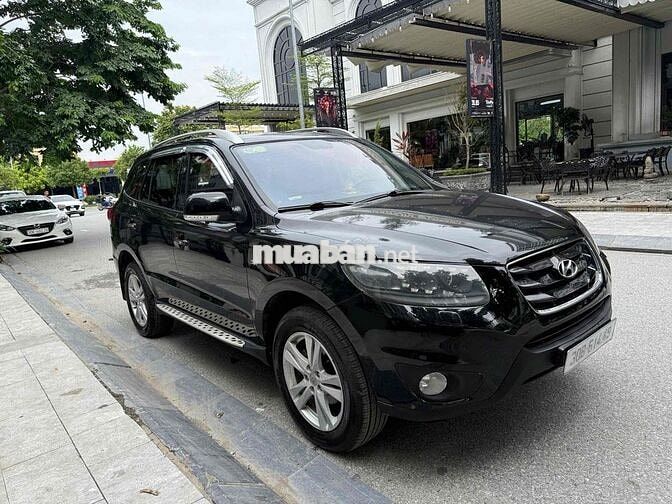Hyundai Santa Fe SLX Dầu Tự động Nhập khẩu Đen