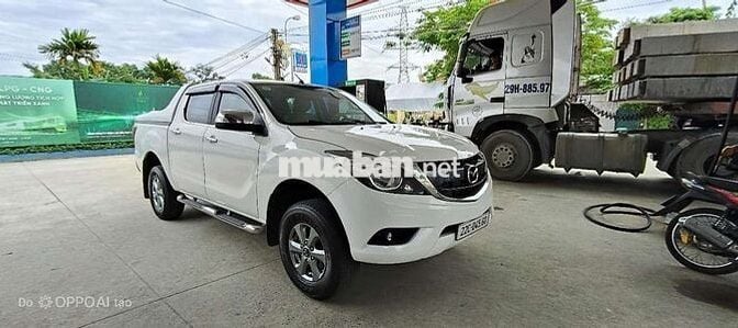 Mazda BT-50 2016 Số sàn Trắng