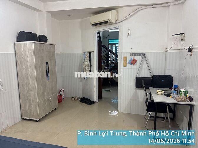 Phòng tầng trệt nhà nguyên căn Full Nội Thất, WC riêng