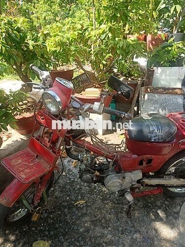 Xe máy MD 70cc màu Đỏ