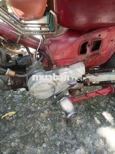 Xe máy MD 70cc màu Đỏ