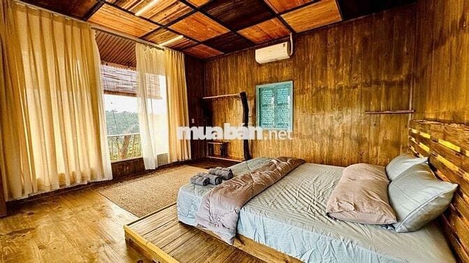 Nhà vườn nghỉ dưỡng đất 2ha ôm suối chính chủ cần tiền bán lỗ!