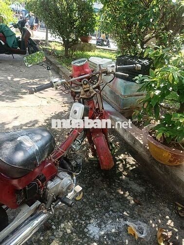 Xe máy MD 70cc màu Đỏ