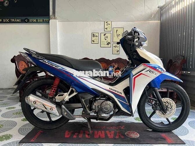 Honda Wave RSX 2013 Xanh Trắng Zin êm