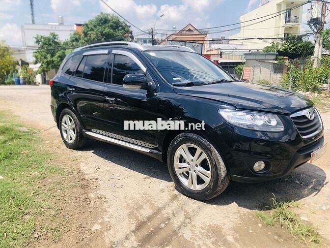 Hyundai SantaFe 2011 Dầu Tự động Đen