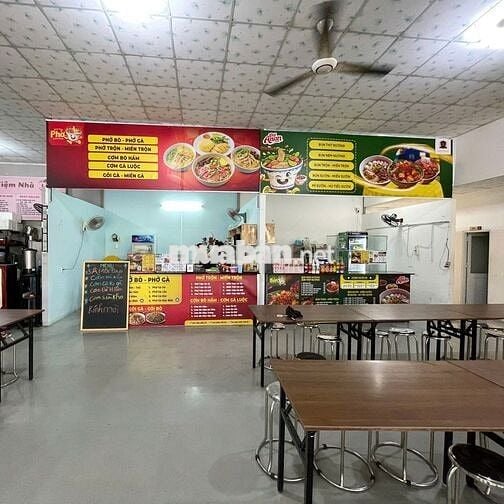 CHO THUÊ GIAN HÀNG CĂN TIN ĐẠI HỌC - CÓ SẴN KHÁCH MỖI NGÀY